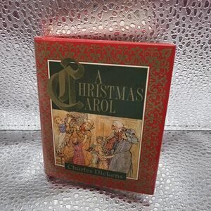 A Christmas Carol by Charles Dickens Miniature Book By Running Press 160 Pgs.